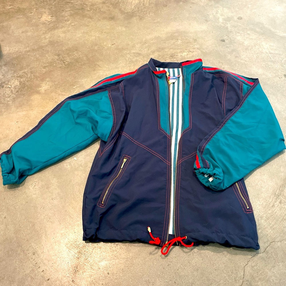 90s warm windbreaker